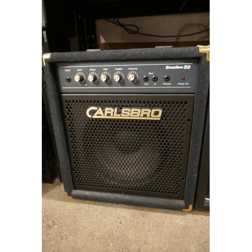 2106 - A Carlsbro Bassline 50 amplifier