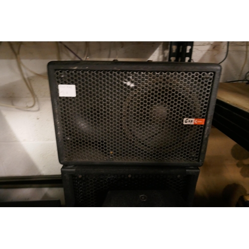 2121 - 3 PA speakers - Kam Z-series, CPS series and Intimidation ICF-110