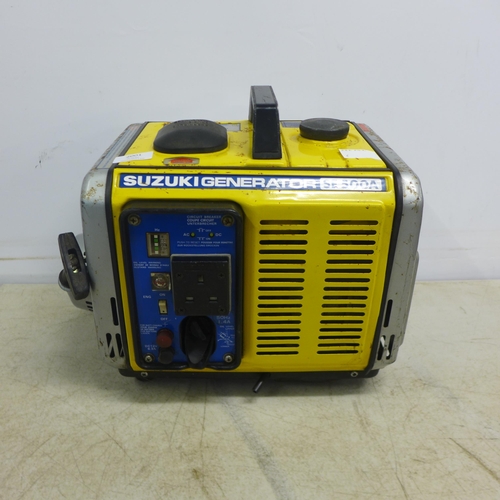 2001 - A Suzuki generator SE 500A portable petrol driven generator