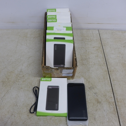 2069 - 10 BSYYO power banks WE39 10600 Mah, boxed unused