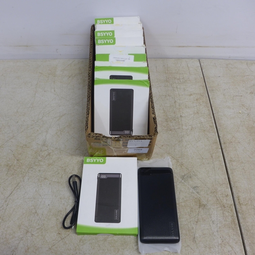 2070 - 10 BSYYO power banks WE39 10600 Mah, boxed unused