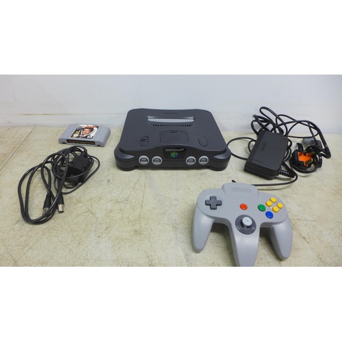 2082 - A boxed Nintendo 64 console in exceptional condition and showing no sign of usage, comes with Ninten... 