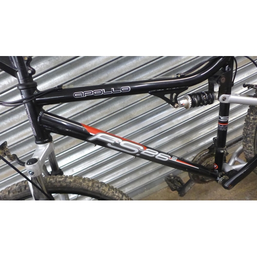 2154 - An Apollo FS26S full suspension aluminium framed mountain bike