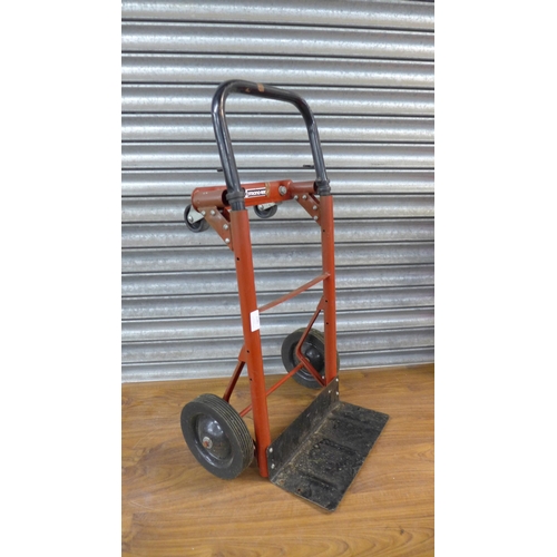 2181 - A Clarke Strong Arm sack truck and 6 wheel dolly with 150kg carrying capacity