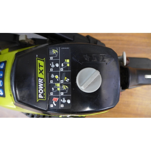 2183 - A Ryobi RCS3840T petrol driven chainsaw and a Ryobi PCN4040 petrol driven chainsaw