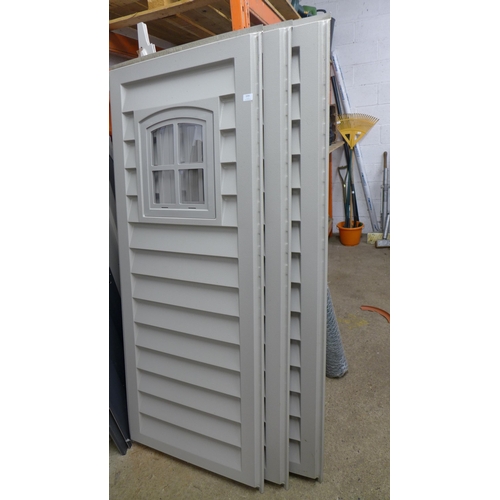 2205 - A quantity of assorted shed panels