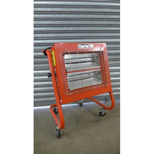 2223 - A Clarke Devil 3705P heater, 230v