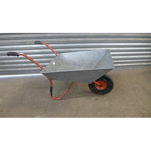 2232 - A metal wheelbarrow