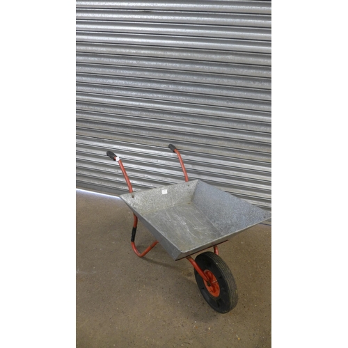 2232 - A metal wheelbarrow