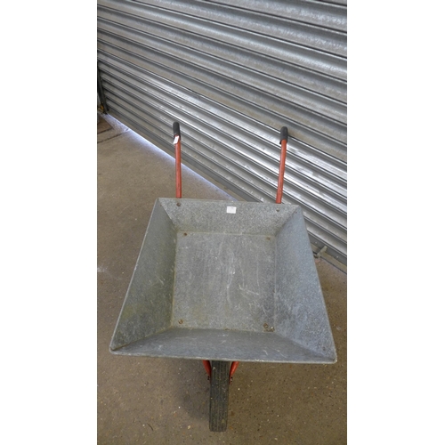 2232 - A metal wheelbarrow