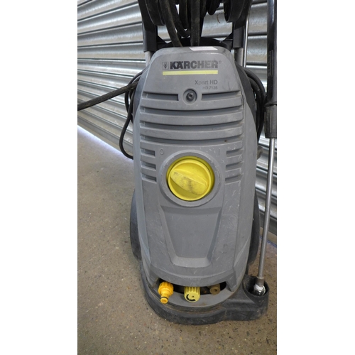 2234 - A Karcher Xpert HD HD7125 pressure washer with hose and lance