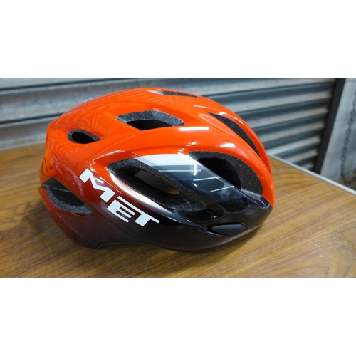 2277 - A collection of 44 Raleigh and Met cycling helmets, all sizes, as new including Uvex bike bag