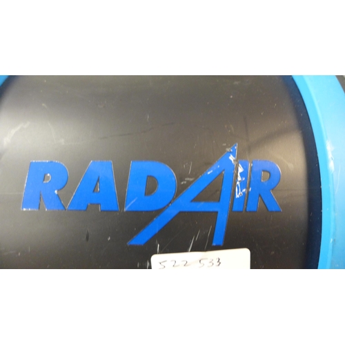 2313 - A Radair mixed flow inline fan (Radair200)