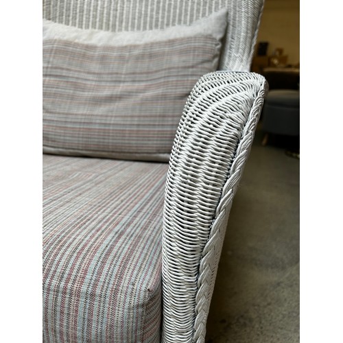 1448 - Loom armchair and footstool