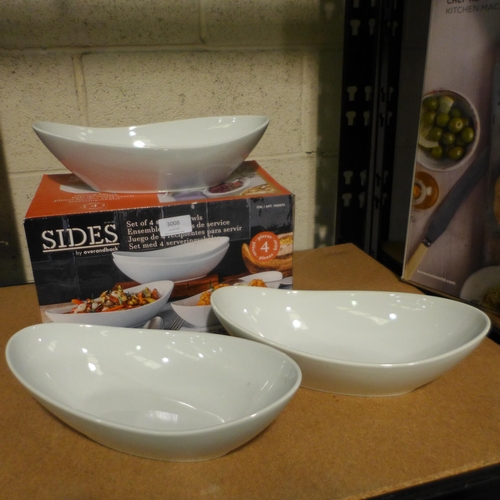 3008 - Sides Serving Bowls   (327-290 )  * This lot is subject to VAT