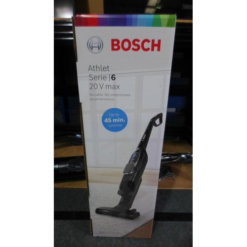 3023 - Bosch Athlet Series 6 Vacuum Cleaner With Charger   - This lot requires a UK adaptor          (327-6... 