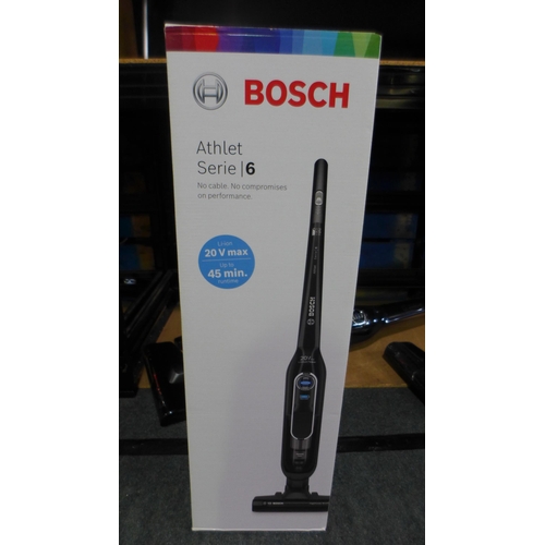 3024 - Bosch Athlet Series 6 Vacuum Cleaner - With Charging Lead  - This lot requires a UK adaptor         ... 