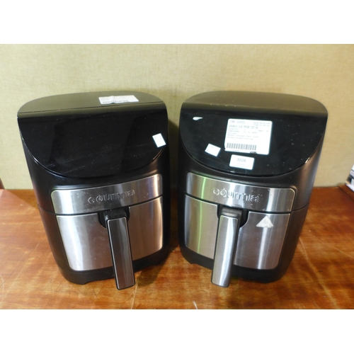 3028 - 2x Gourmia Air Fryer 7Qt  - This lot requires a UK adaptor      (327-463 )  * This lot is subject to... 