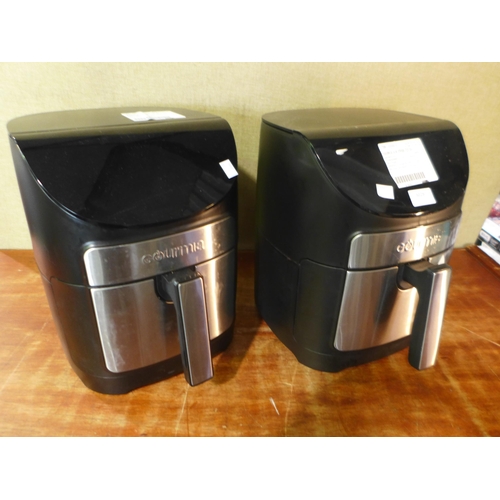 3028 - 2x Gourmia Air Fryer 7Qt  - This lot requires a UK adaptor      (327-463 )  * This lot is subject to... 