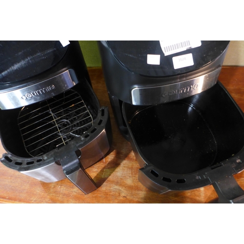 3028 - 2x Gourmia Air Fryer 7Qt  - This lot requires a UK adaptor      (327-463 )  * This lot is subject to... 