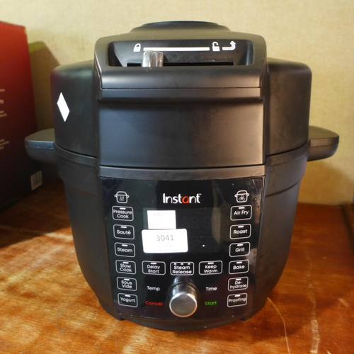 3041 - Instant Pot One Lid Multi Cooker   - This lot requires a UK adaptor     (327-275 )  * This lot is su... 