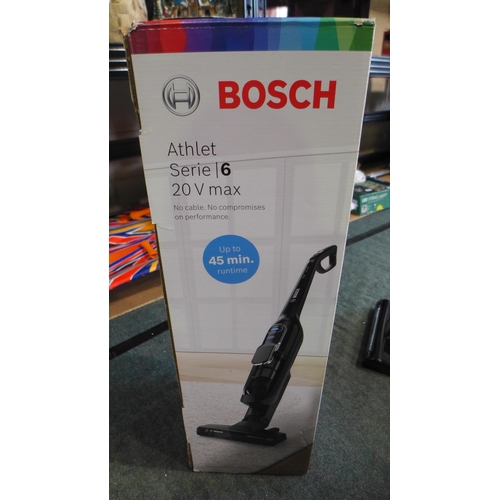 3045 - Bosch Athlet Series 6 Vacuum Cleaner - With Charging Lead - This lot requires a UK adaptor          ... 