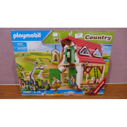 3063 - Playmobil Country Farm - Incomplete    (327-312 )  * This lot is subject to VAT
