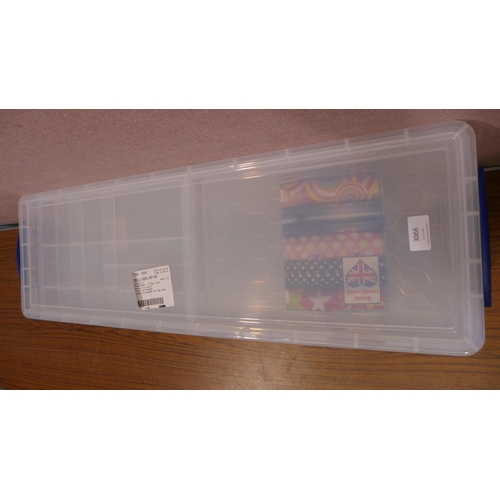 3066 - 2 Really Useful Wrapping Paper Boxes    (327-299,300 )  * This lot is subject to VAT