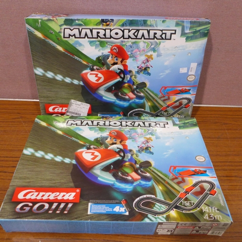 3074 - 2 Mario Kart Racetrack Sets      (327-455,456 )  * This lot is subject to VAT