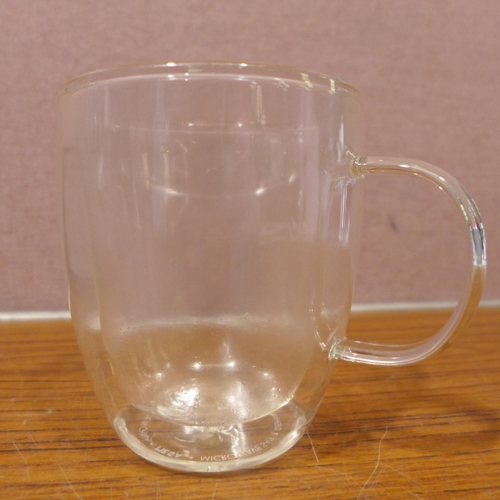 3080 - Mesa Double Wall Mugs   (327-465 )  * This lot is subject to VAT