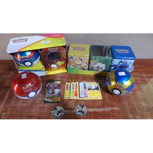 3107 - 2 mixed Packs Of Pokemon Accessories inc cards   (327-372 )  * This lot is subject to VAT