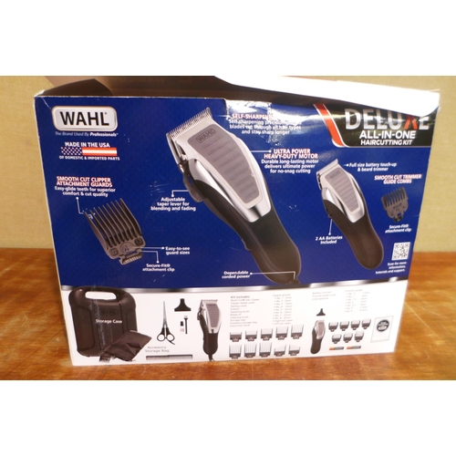 3109 - Wahl Deluxe Hair Clipper Combi Kit   - This lot requires a UK adaptor      (327-99 )  * This lot is ... 