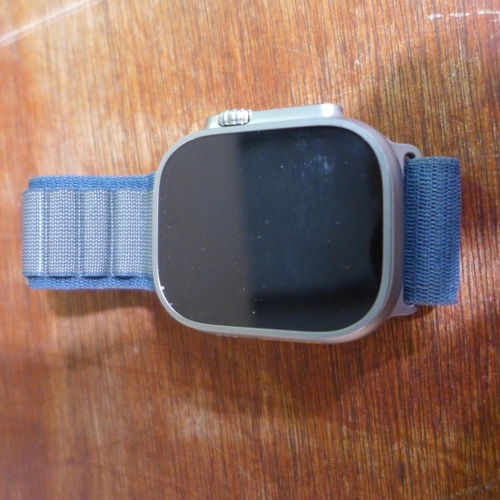 3118 - Apple Watch Ultra 2 49mm Case GPS Smart Watch With box and charger   - This lot requires a UK adapto... 