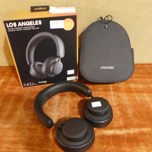 3125 - Urbanista Los Angeles  Headphones   - This lot requires a UK adaptor       (327-476 )  * This lot is... 