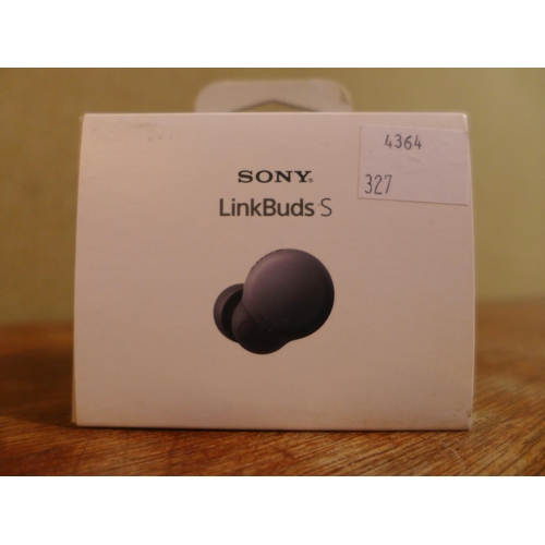 3131 - Sony Linkbuds S Black Wireless Headphones   - This lot requires a UK adaptor        (327-471 )  * Th... 