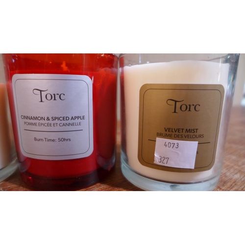 3143 - 4x Torc Fragrance Candles   (327-200 )  * This lot is subject to VAT