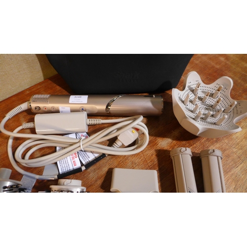 3148 - Shark Flexstyle Hair Dryer & Styler   - This lot requires a UK adaptor     (327-448 )  * This lot is... 