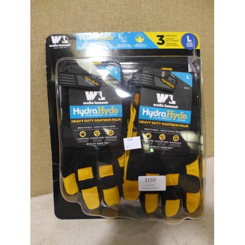 3159 - 2 Packs Of Kirkland Signature Nitrile Gloves - Small And Wells Lamont Gloves    (327-14 )  * This lo... 