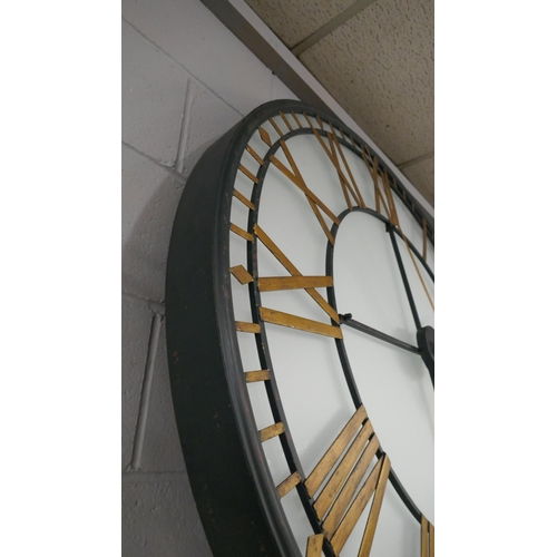 1425 - An illuminated extra large Westminster clock