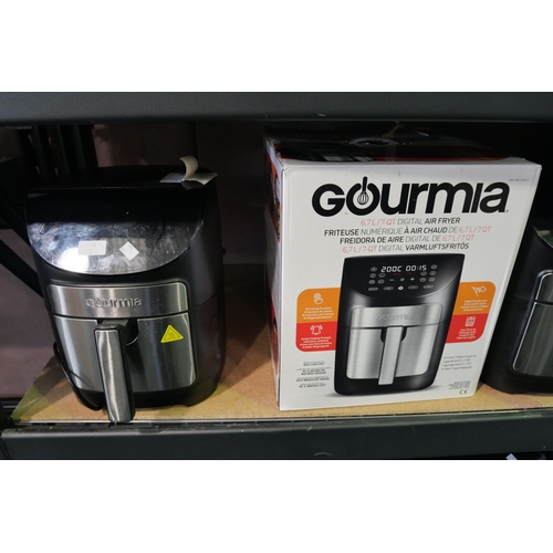 3470 - Gourmia Air Fryer 7Qt   - This lot requires a UK adaptor      (327-643 )  * This lot is subject to V... 