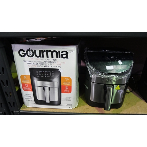 3473 - Gourmia Air Fryer 7Qt    - This lot requires a UK adaptor    (327-27 )  * This lot is subject to VAT