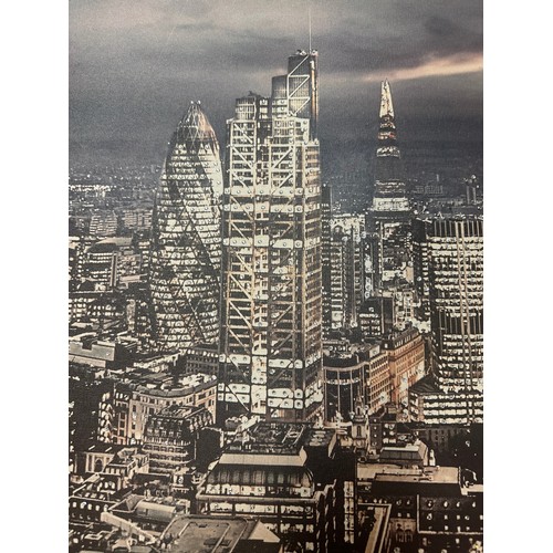 1547 - London skyline print on canvas