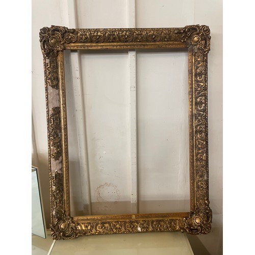 405 - A large gilt picture frame