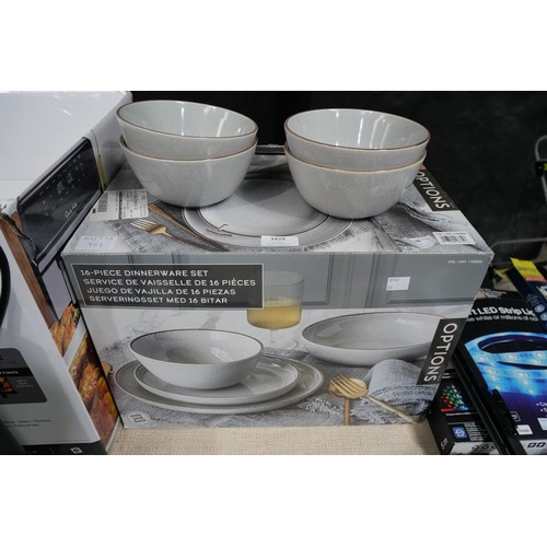 3428 - Over And Back Stoneware Dinnerware *Item is subject to VAT(319-476,477/922)