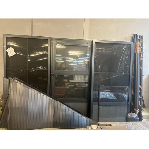 1551 - A Sojag Charleston 12X12 Solarium With Slide Doors - Contents not checked or tested, Original RRP £2... 