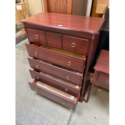 1505 - A Silentnight five drawer chest