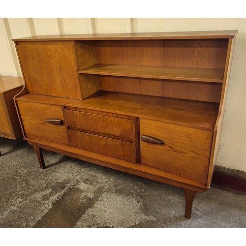 2 - A teak highboard