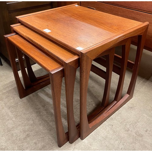 26 - A G-Plan Quadrille teak nest of tables