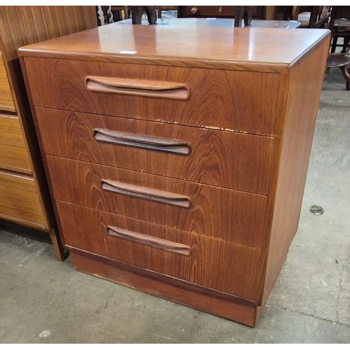 33 - A G-Plan Fresco teak chest of drawers