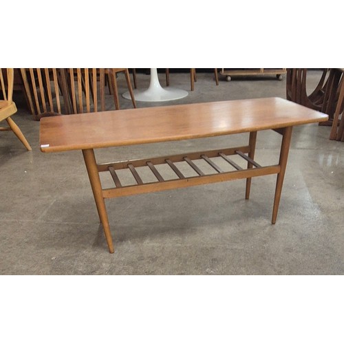 43 - A teak coffee table